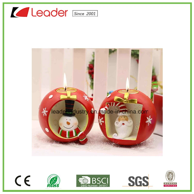 Hand-Painted Resin Girl Figurine with Lantern for Home and Christmas Decoration