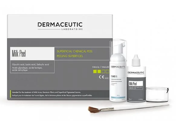 Dermaceutic молоко Peel тело отбеливание осветлить Acne метки делая Кожа блестящая