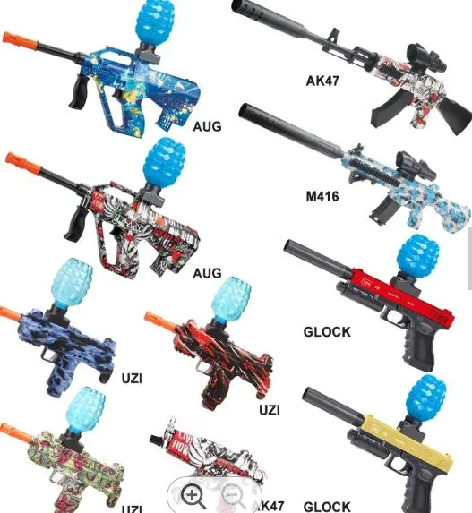 Airsoft M4, стравливался тонкой струей модель Prop пистолет Ak47 PP игрушка мяч перца электрический один из 2 Вода Пелле бомбы пистолет для детей