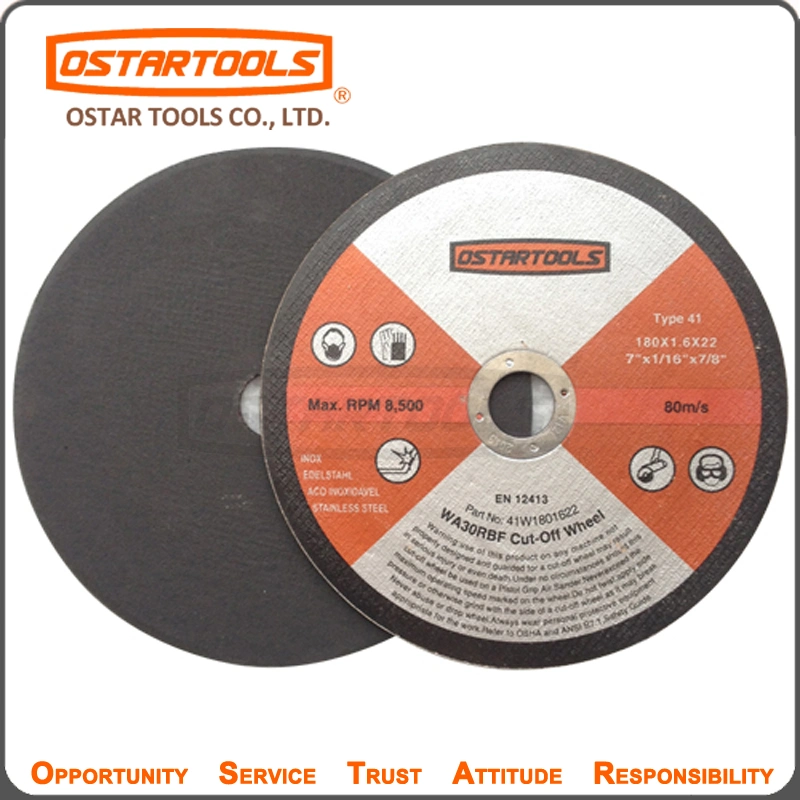 Abrasive Cutting Disc to Cut Steel Inox Ferro-Metal with High Performance