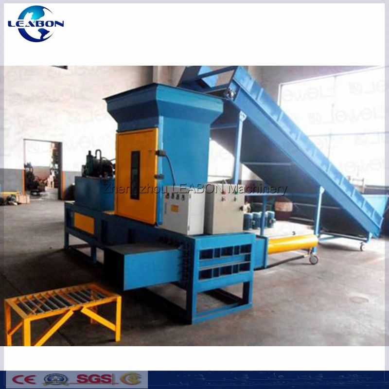 Horizontal Automatic Compression Sawdust Wood Shaving Hydraulic Packing Bagging Machine