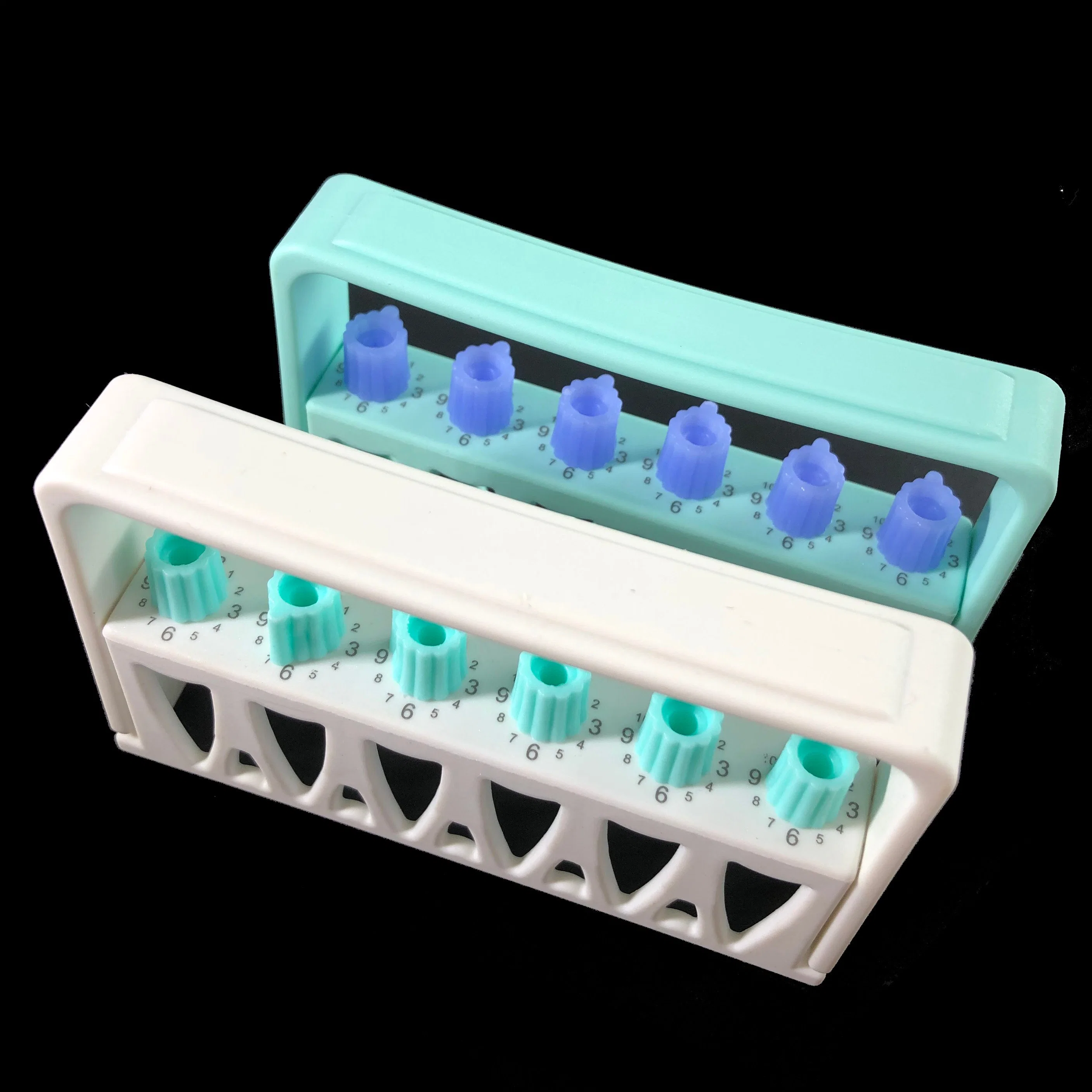 Dentist Root Canal File Counting Disinfection Stand