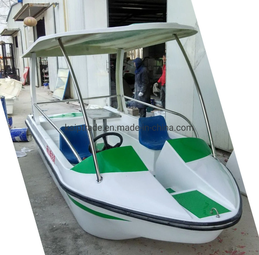 8 Person 4.8m Automatic Drain Rented Factory Price Summer Funny Water Park Boat for Resort