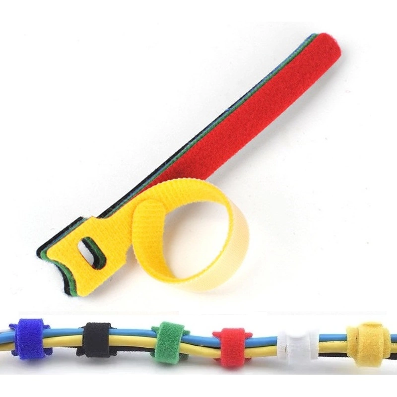 Reusable T-Type Cable Ties Wire Cord Organizer Wire Nylon Fastener Straps