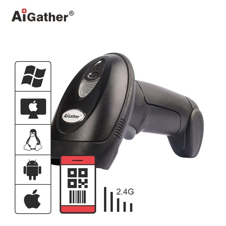 Aigather 2D kabelgebundener Handheld-Barcode für Produktionslinie mit 2m/S. Globale Blende Für Bewegungstoleranz