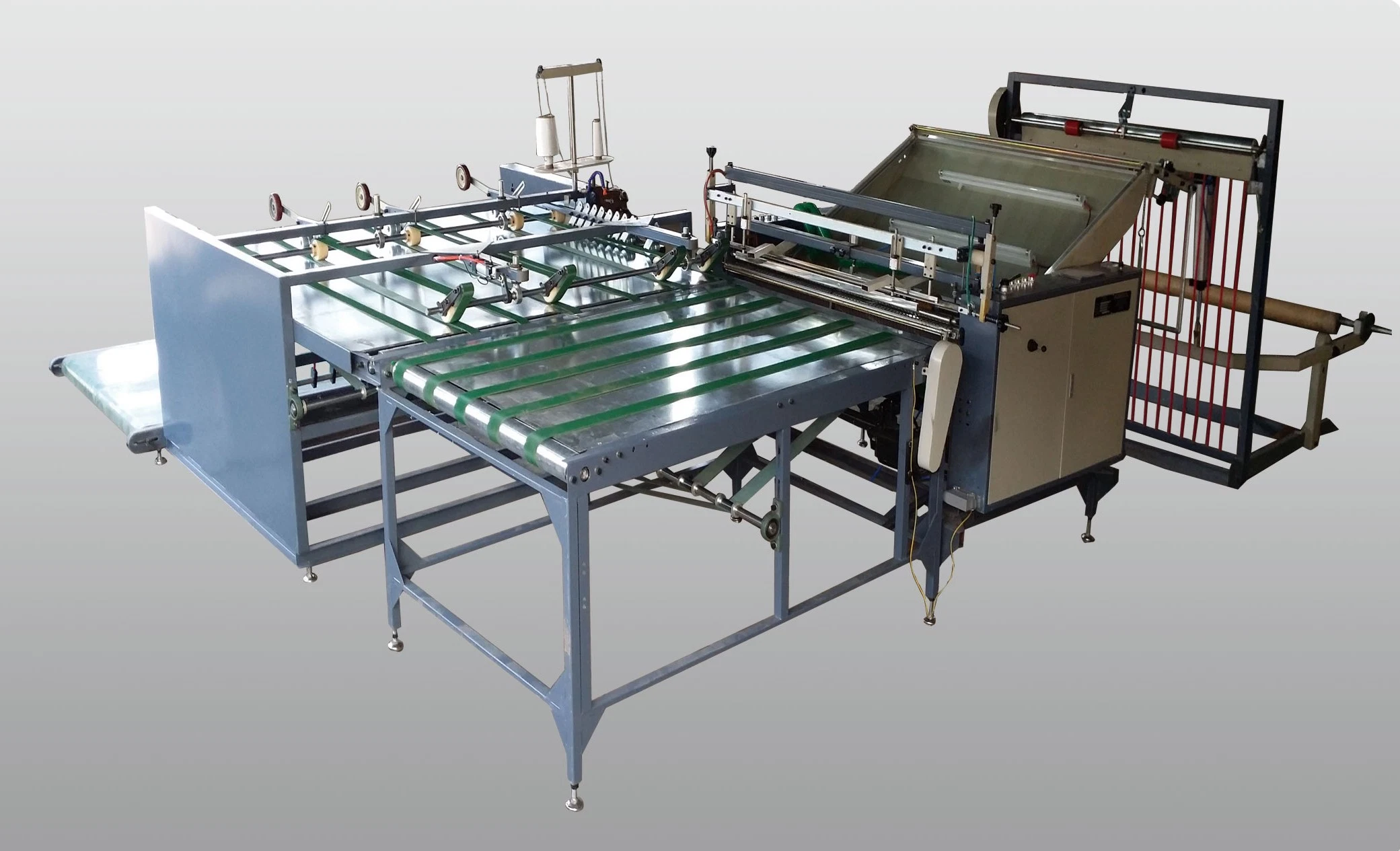 Gran máquina de corte térmico\línea de producción de bolsas tejidas\equipos de producción