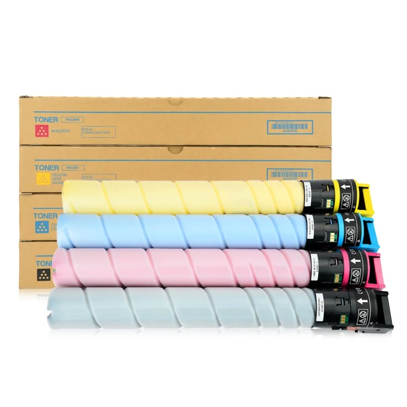 Compatible Konica Minolta Bizhub C250I C300I C360I with Japan Toner Powder for Copier Toner Cartridge Tn328