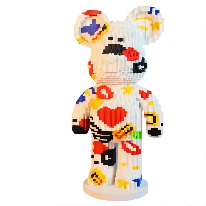 Puzzle de bloques de construcción Bearbrick adornos de descompresión