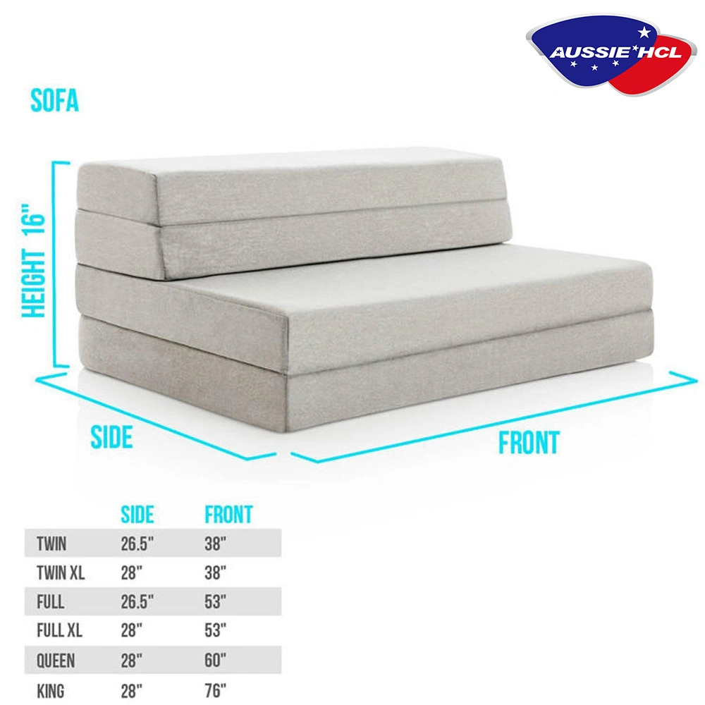 Wholesale/Supplier Bed Foldaway Mattress Order Online for Home Furniture Single Size Latex Gel Memory Foam Sponge Mattress Topper