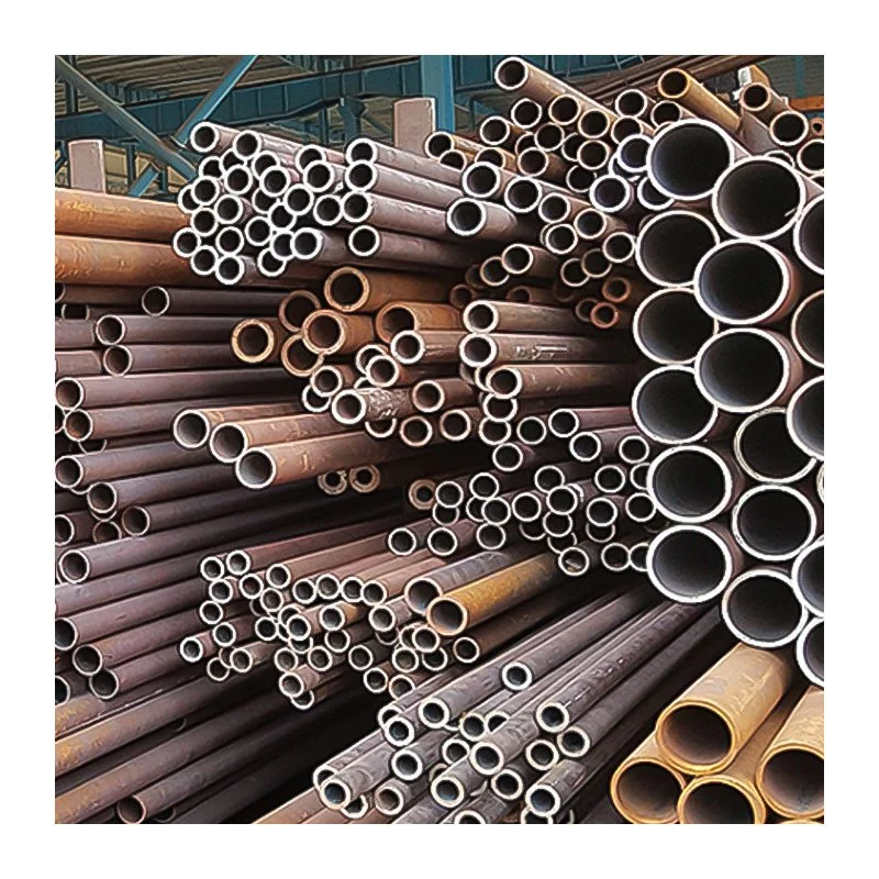 ASTM A53 Gr. B ERW Schedule 40 Black Carbon Steel Pipe Used for Oil and Gas Pipeline