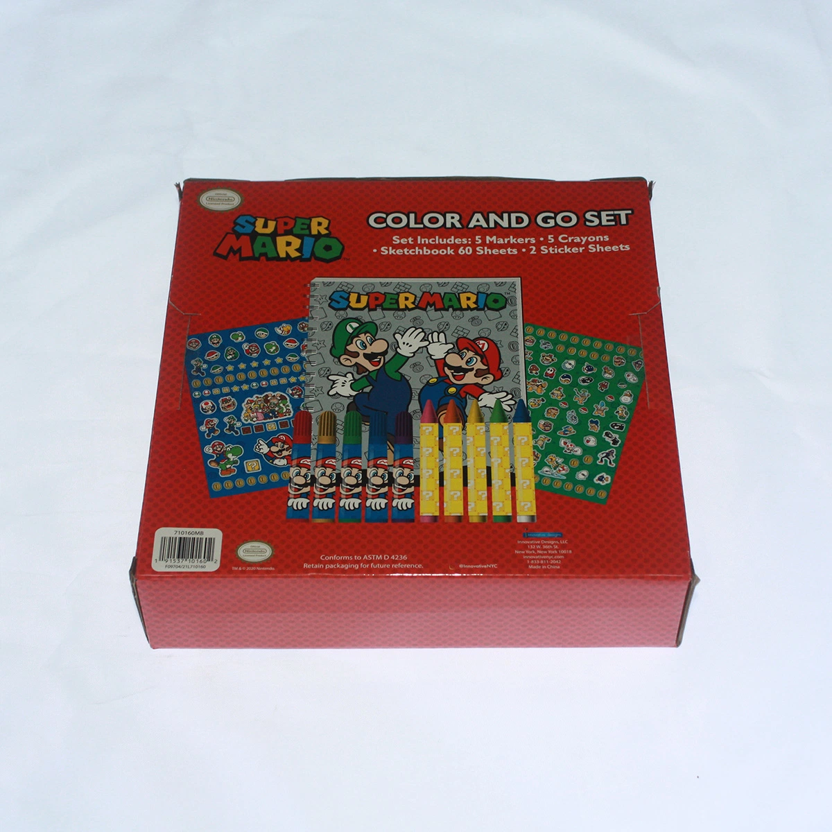 Color and Go Stationery Set in The Box with Window