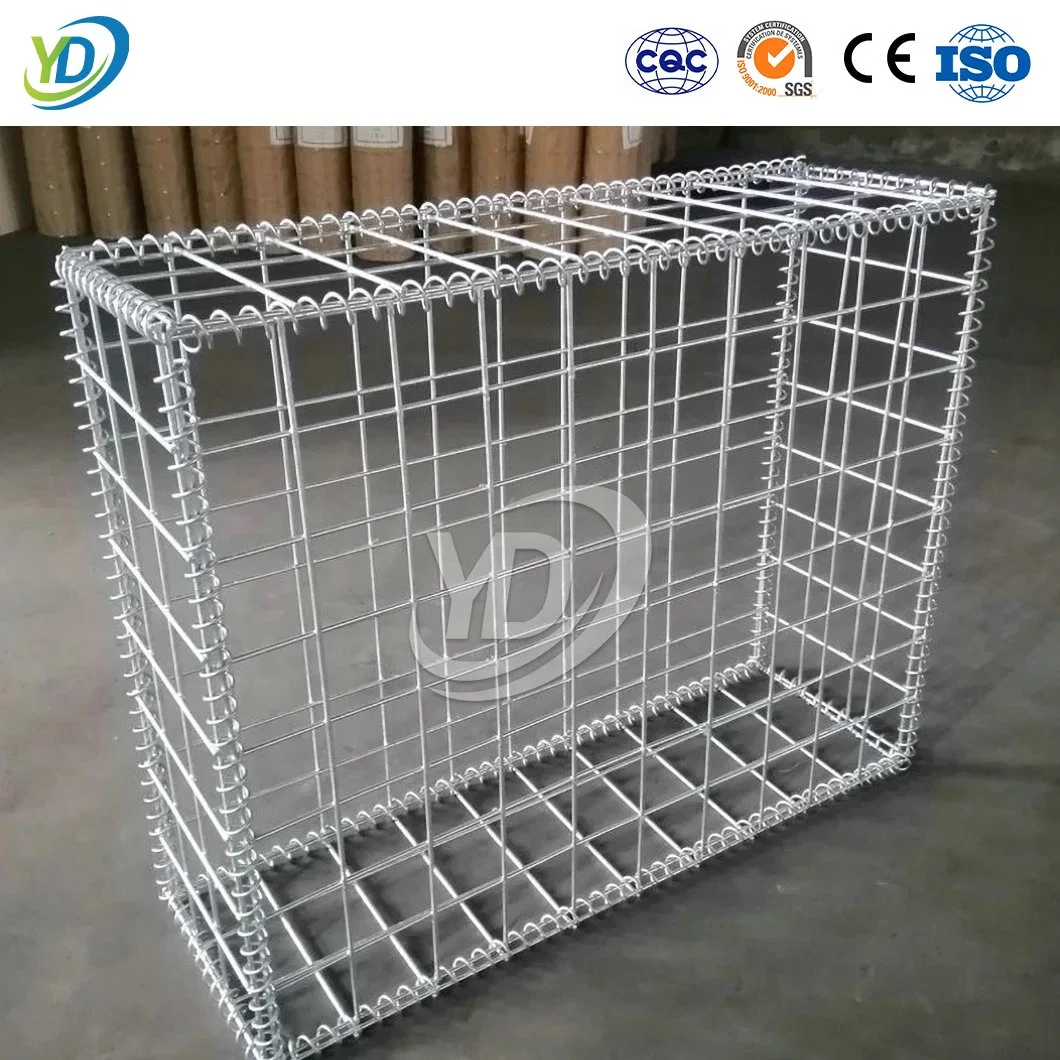 Yeeda Garden Fence Gabion Box China Suppliers Wire Mesh Rock Retaining Wall 2000 X 500 X 500 mm Gabion Fence Box