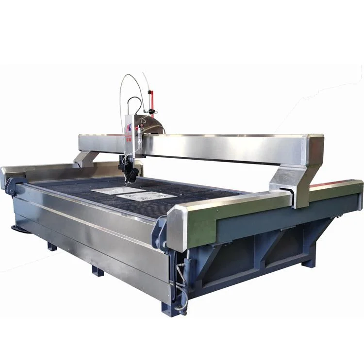 5 Axis CNC Waterjet Stone Cutting and Milling Machine Glass Metal Engraving Ceramic Wood Drilling Router Counter Top Tile Cutter Machine