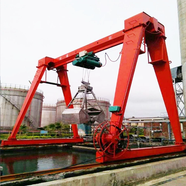 5ton-20 grúa de gantry montada en carril de viga única de Ton