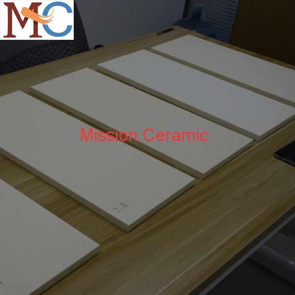 White Round Block Alumina Ceramic Plate