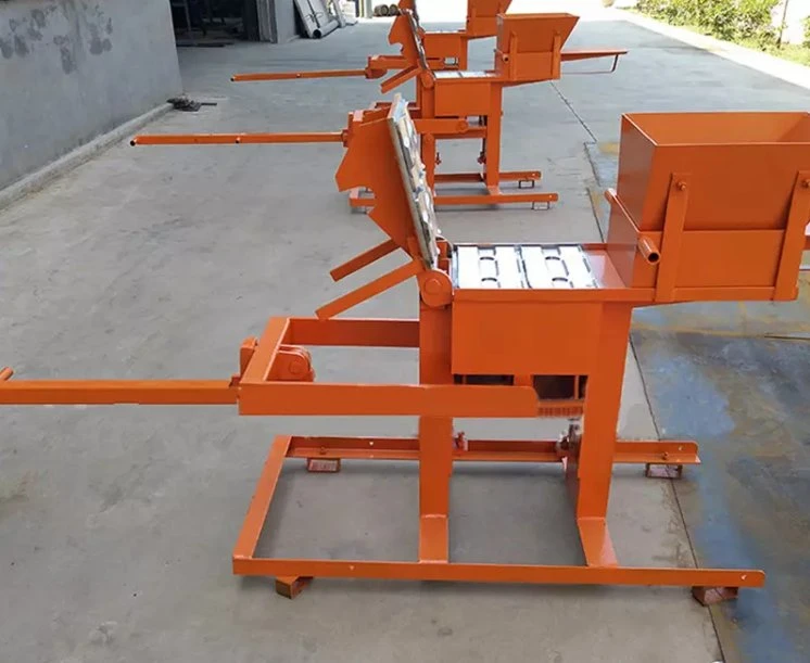 Qmr2-40 Interlocking Soil Brick Machine Price/Manual Earth Block Machine