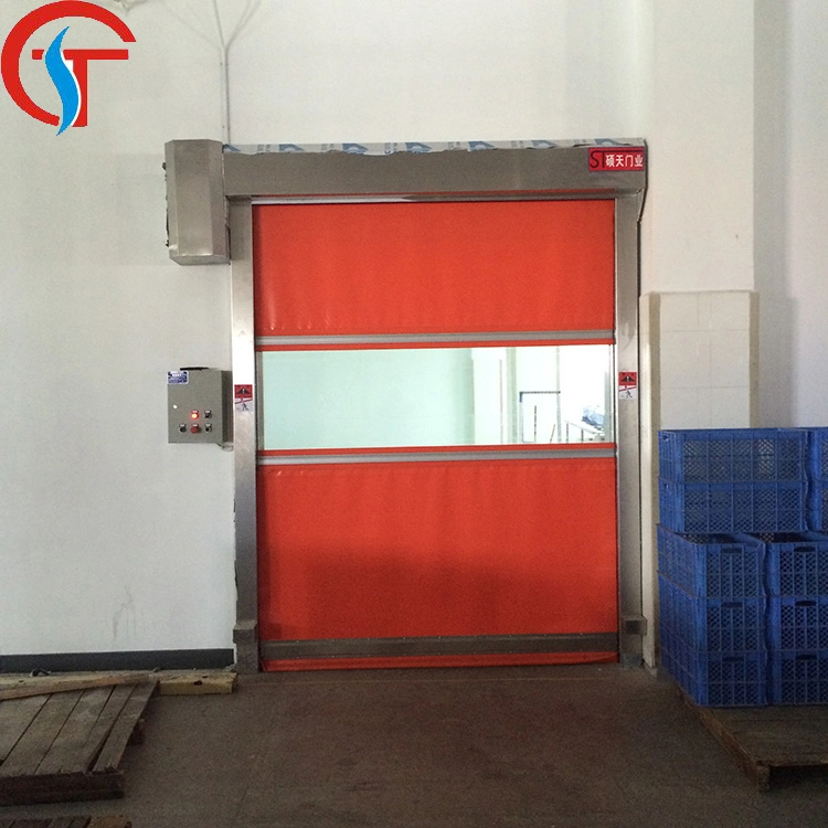 Automatic Industrial High Speed Roller Shutter Door Quick High Speed Door