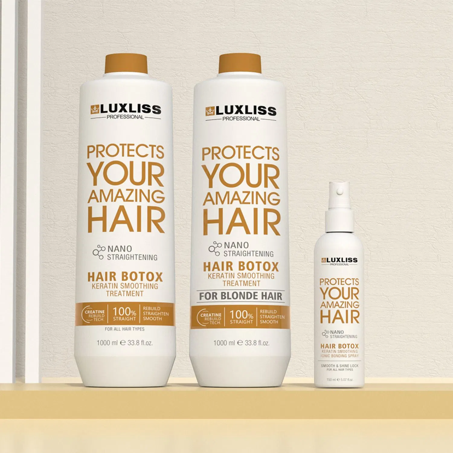 Для ухода за волосами - это профессиональное качество Nano ботокс сглаживание кератин волос обращения Luxliss продукты для ухода за волосами салон обращения