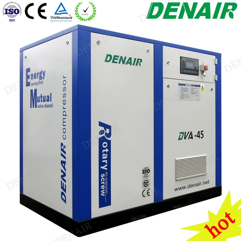 40 ch 30 kW industriel lubrifié à l'huile VSD/VFD fixe à vis Air Compresseur