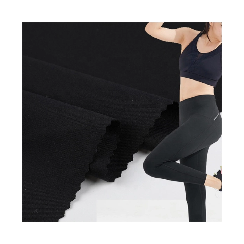 Wholesale/Supplier 85% Polyester 15% Spandex Dye Jersey Plain Sportswear Yoga Fitness Pants Fabric
