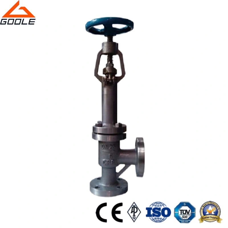 Cryogenic Angle Type Forged Globe Valve (GADJ44H)