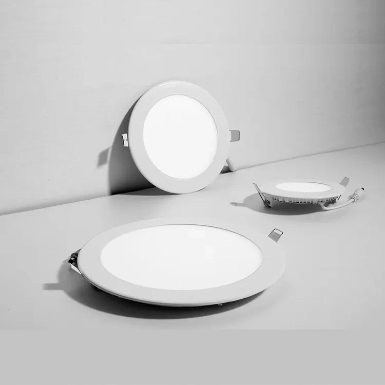 Plafonnier 18 W ultra-plat avec LED anti-reflet encastrée Éclairage du panneau