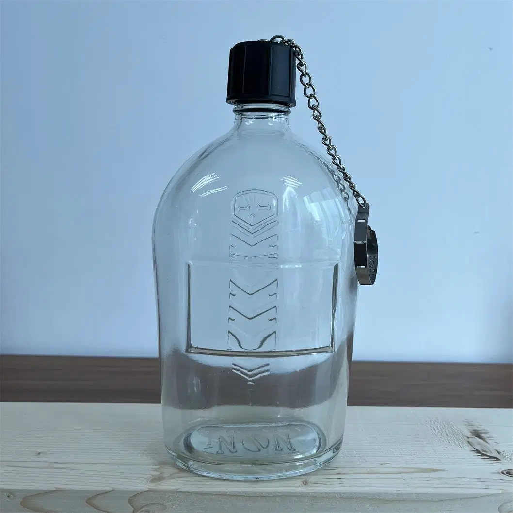 70cl/75cl Kristallglas Flasche / Liquor Flasche / Whisky Flasche / Gin Flasche/Rumpflasche/Alkoholflasche