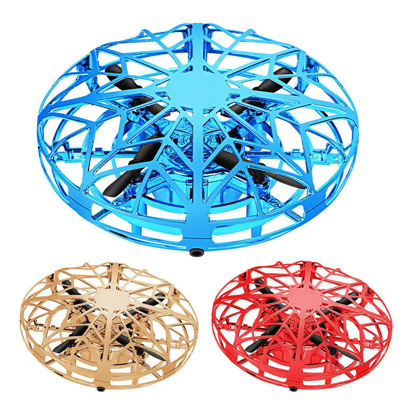 Hand Operated Mini Drone Easy Flying Hands Free UFO Helicopter Indoor Outdoor Ball Drone