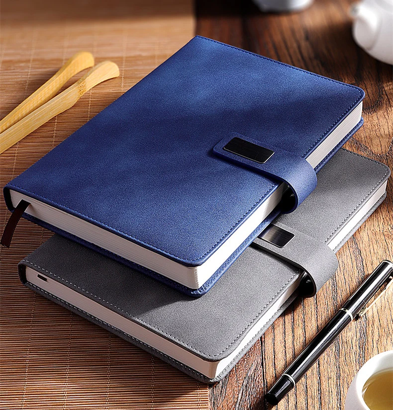 British Bespoke Design Black Grey Business A5 A4 32K B5 16K B6 64K 48K 24K 25K PU Leather Journal Hardcover Notebook