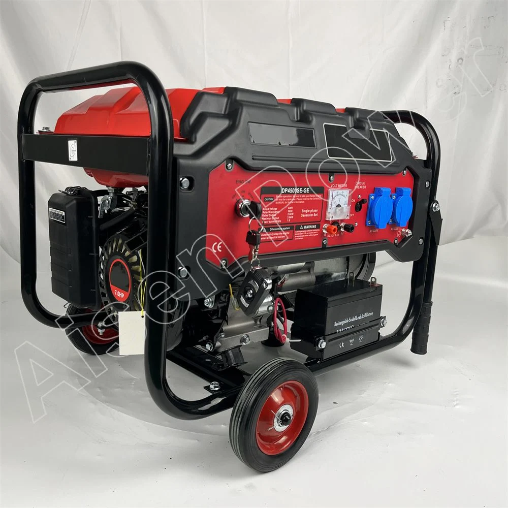 3kw Portable Gas Petrol Gasoline Generator Set