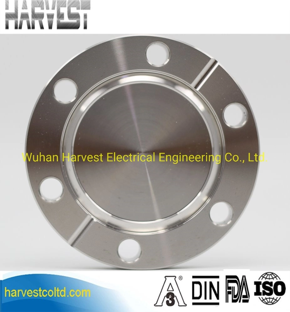 Stainless Steel Flanges CF16 Blank Flange CF16/CF25/CF35/CF50/CF63/CF80/CF100/CF160/CF200/CF250 Blank Flanges for Semiconductor Industry