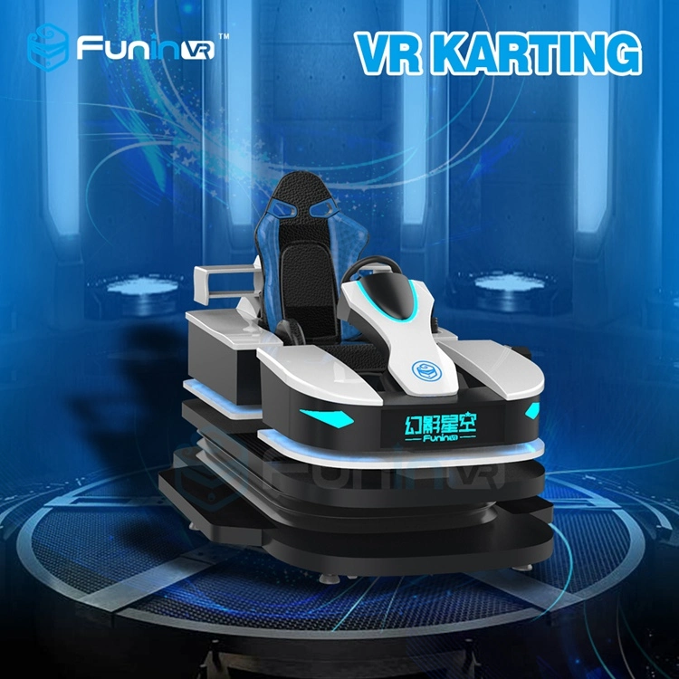 Juego Online 9d coche de carreras de la máquina de juego Vr Simulador de Karting en el centro comercial