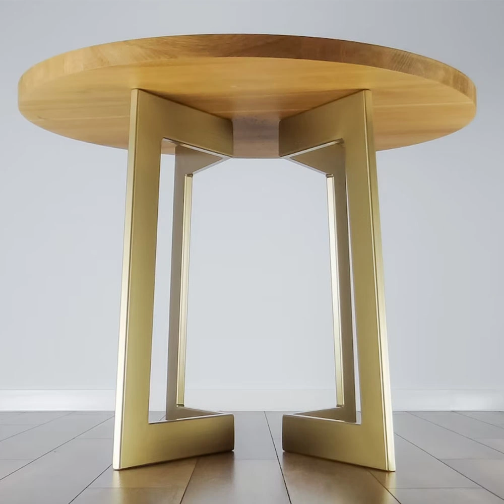 Modern Stainless Steel Gold Metal Leg Base for Dining Coffee Table