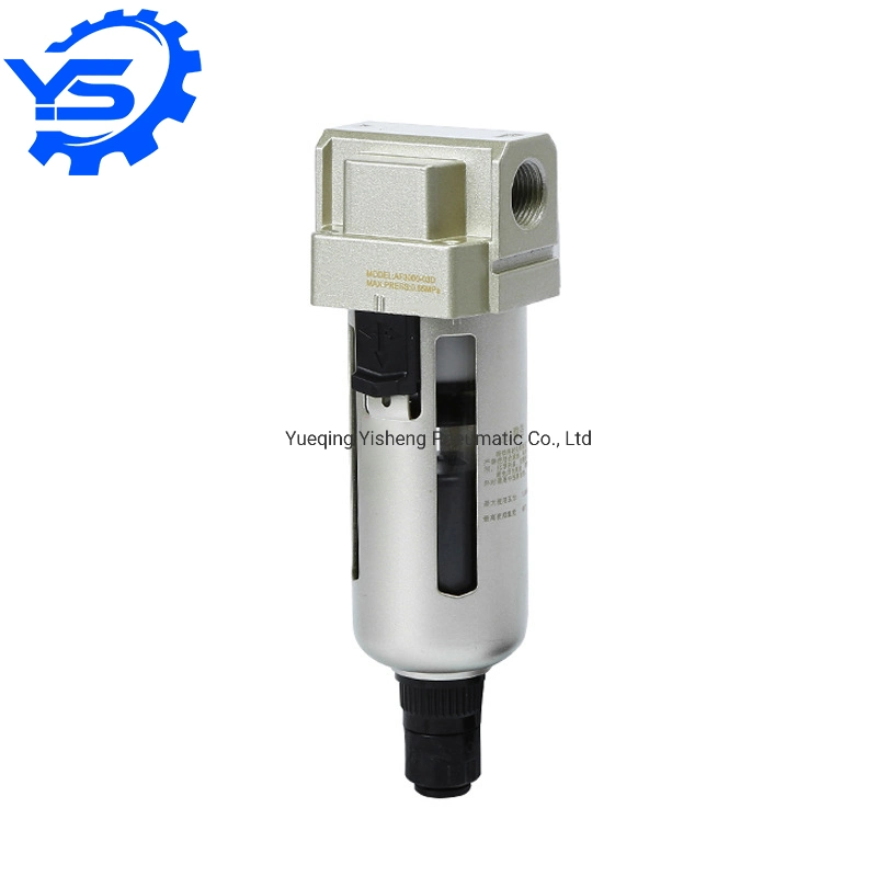 Af Series Press Gauge Af3000-03/03A/03D Filter Air Aluminum Alloy Automatic Drain Pneumatic Oil Filter