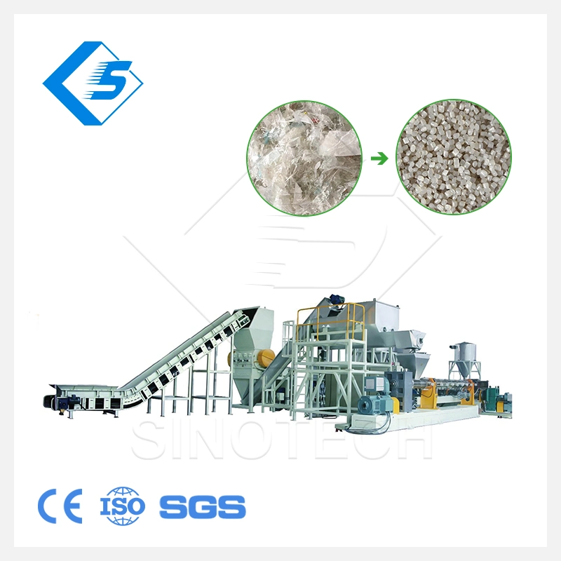 Plastic Recycling Pelletizing Machine for PE/PP/PA/PVC/ABS/PS/PC/EPE/EPS/Pet Washing Recycling and Pelletizing Granulating