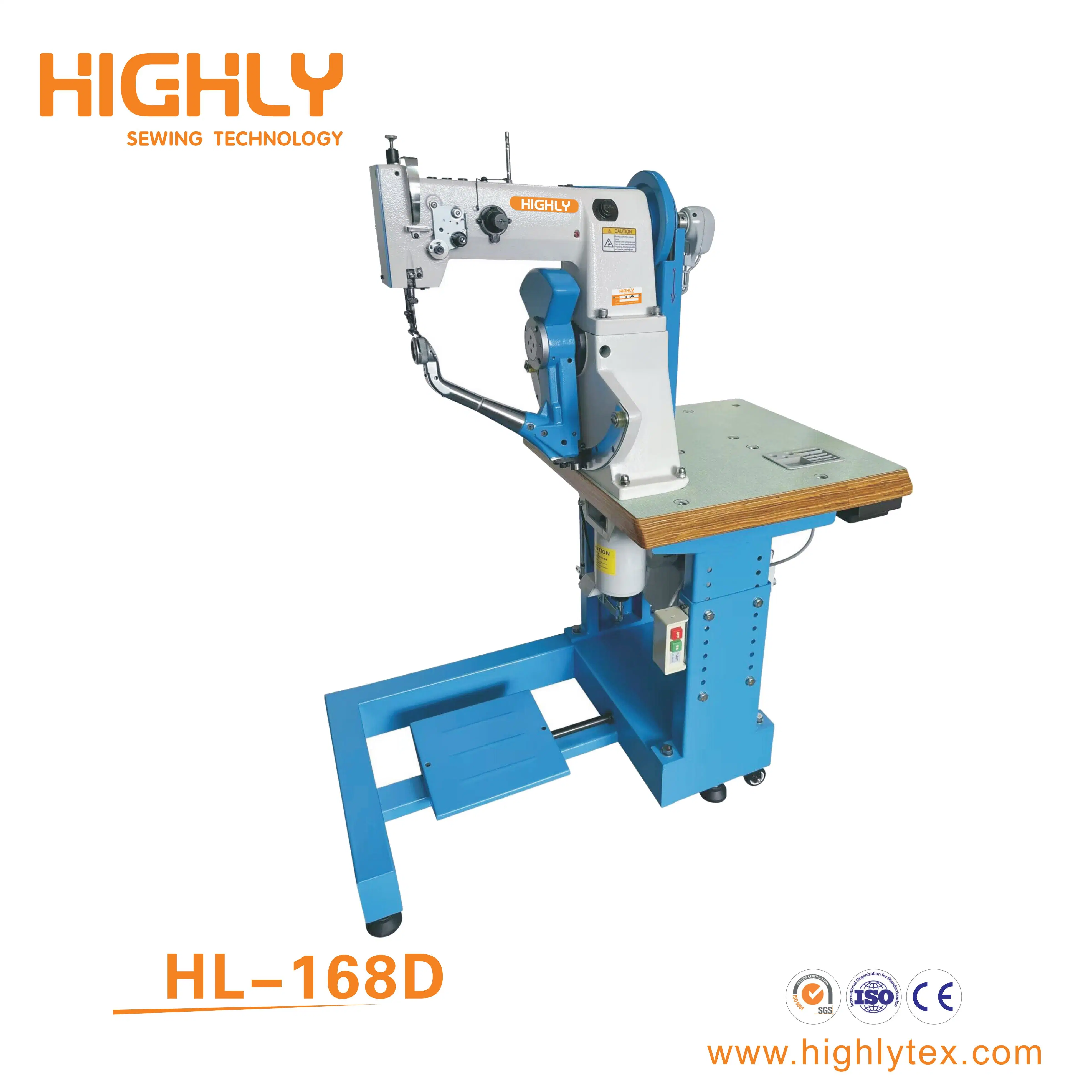 Máquina de coser de doble hilo para costuras laterales Hl-168