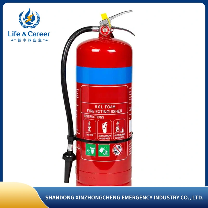 2023 Fabrikfertigung ABC Trockenpulver Feuerlöscher DCP 1kg 2kg 3kg 4kg 5kg 6kg 8kg 9kg Tragbarer Feuerlöscher Brandschutzausrüstung