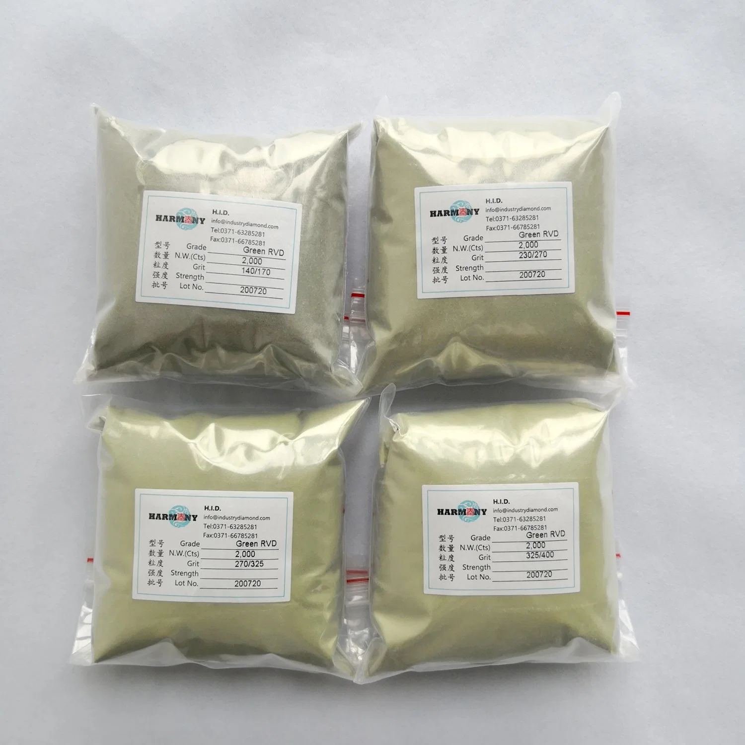 Rvd Green & Yellow Synthetic Diamond Powder for Diamond Cutting Tool