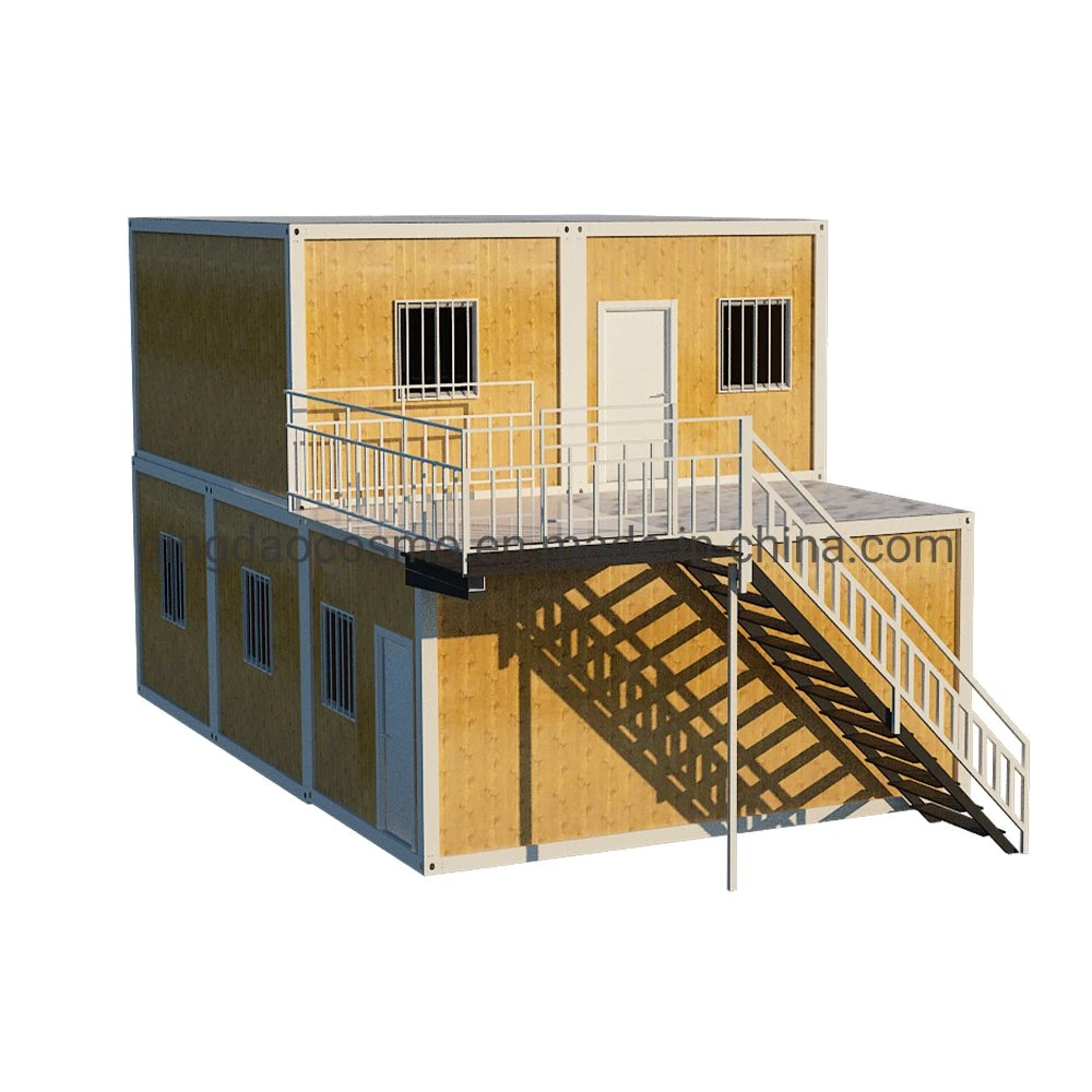 Modular Container Home with Solar Energy Cabin Foldable Container Prefab House/Small House/Tiny House for Labor Camp/Hotel/Office/Workers Accommodation