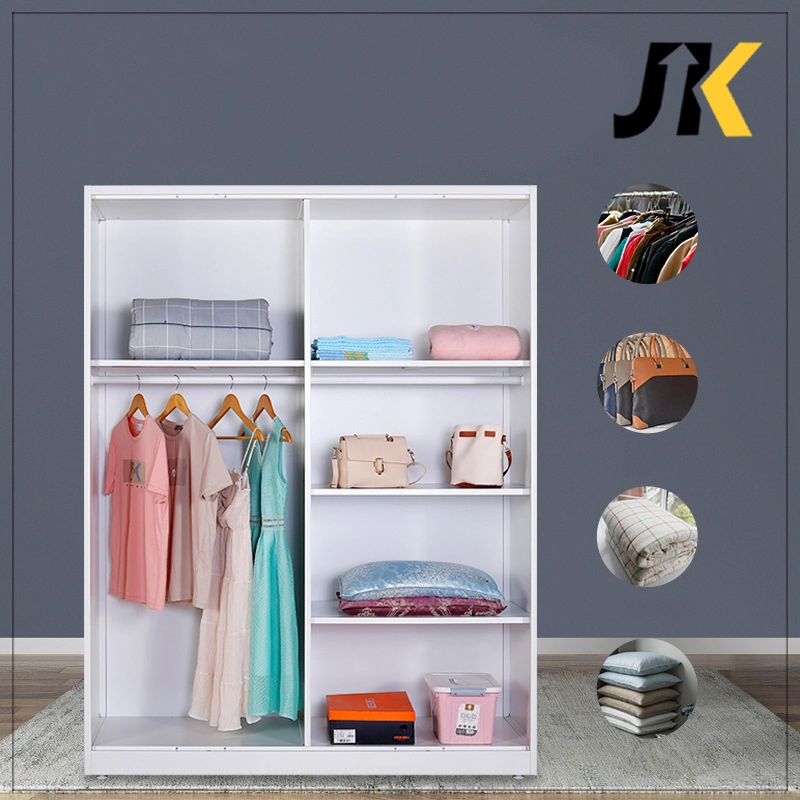 Bedroom Furniture Children&prime; S Printed Wardrobe Metallocker Kids Cabinet