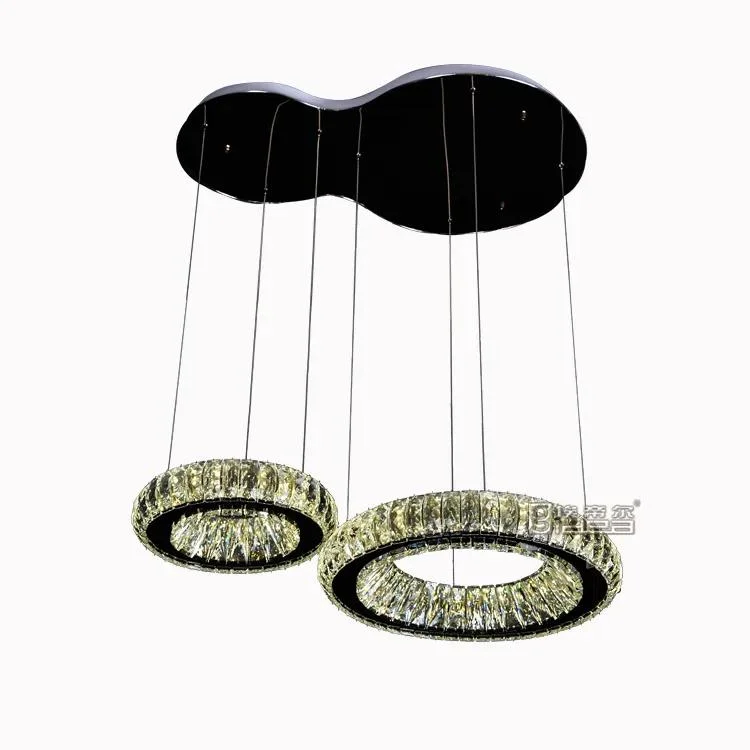 Modern Crystal LED Chandelier Pendant Light for Dining Table