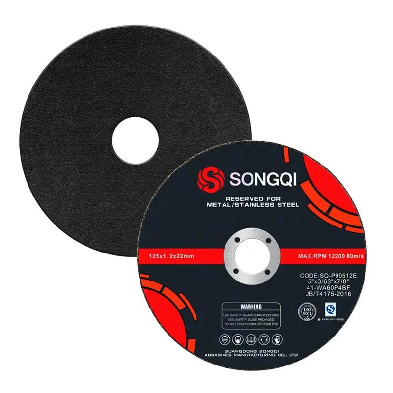 Songqi 125*1.2*22.23mm Cutting Wheel>Songqi Cutting Disc