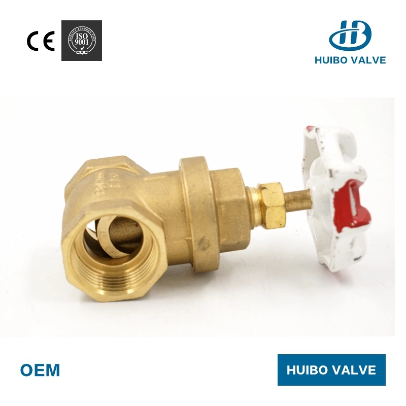 1/2''-2''inch Iron/Aluminum Handle Brass Gate Water Valve for Water