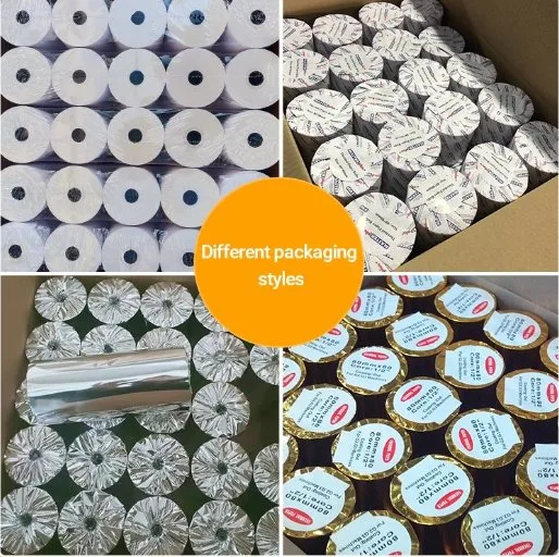 Thermal POS Till Paper Rolls 80*80mm 57*40mm Thermal Receipt Paper