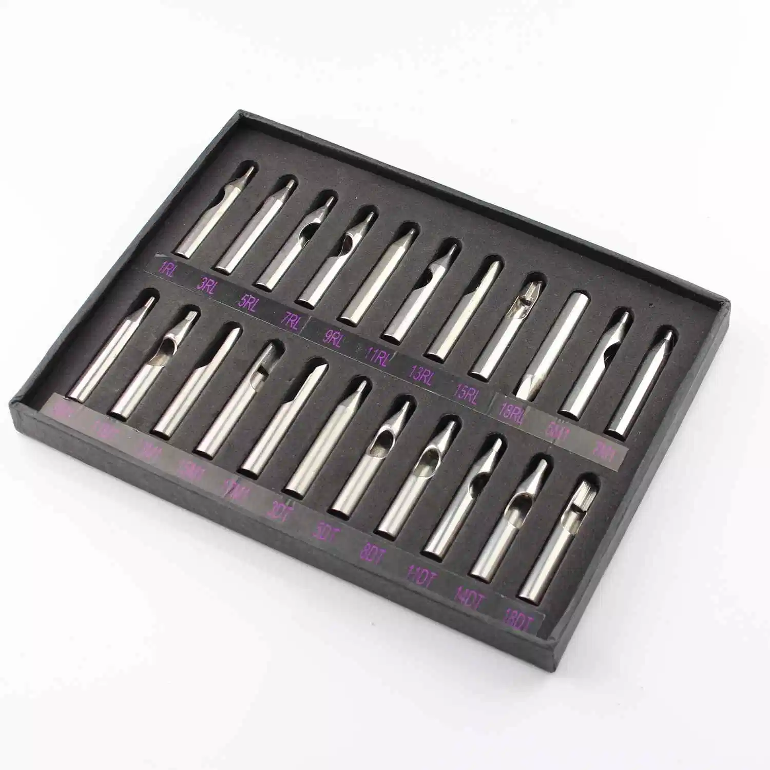 Stainless-Steel Tattoo Tips Sets