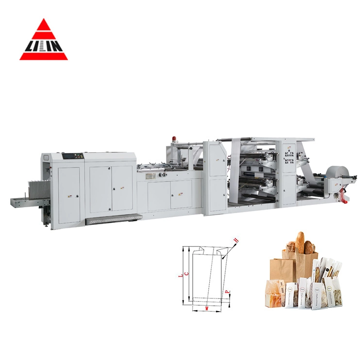 PLC, Pressure Vessel, Engine, Gear, Motor, Pump Professional Machinery Manufacture Bread Paper Bag Machine