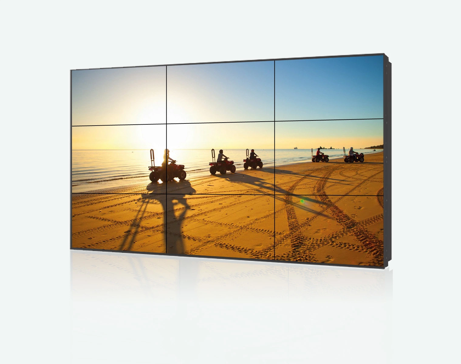 46"LCD Panel Replacement LED Video Wall Panel 5.3mm LG TV LCD Display Panel