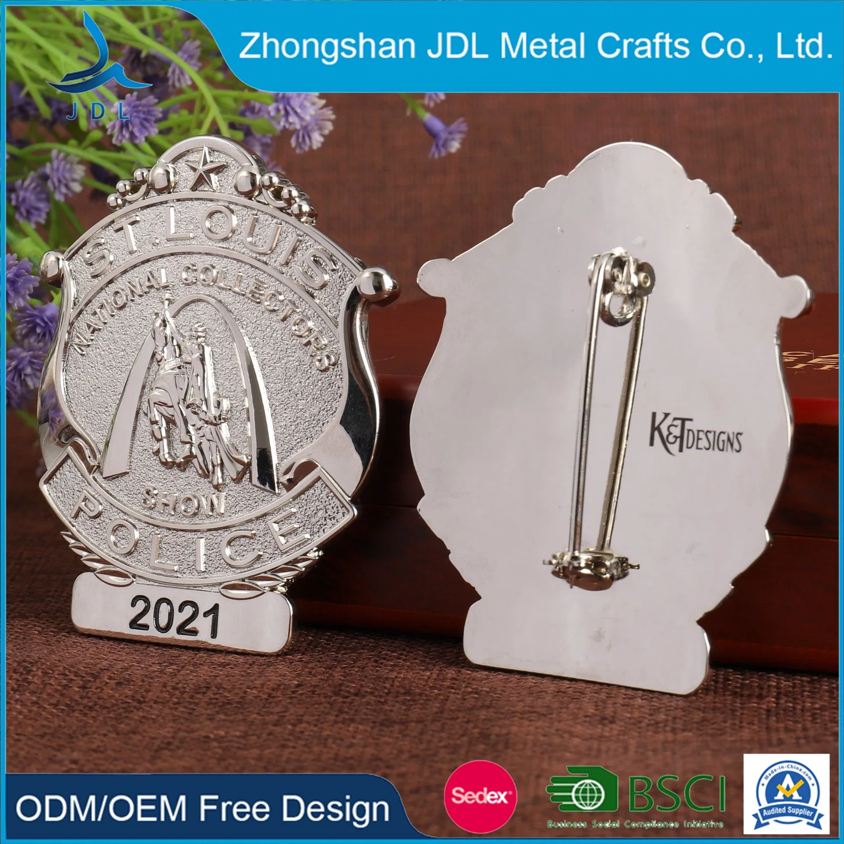 Wholesale/Supplier Ized Die-Casting Plating Gold for Kids Fashion Engraved Enamel at Factory Price Lapel Pin (448)