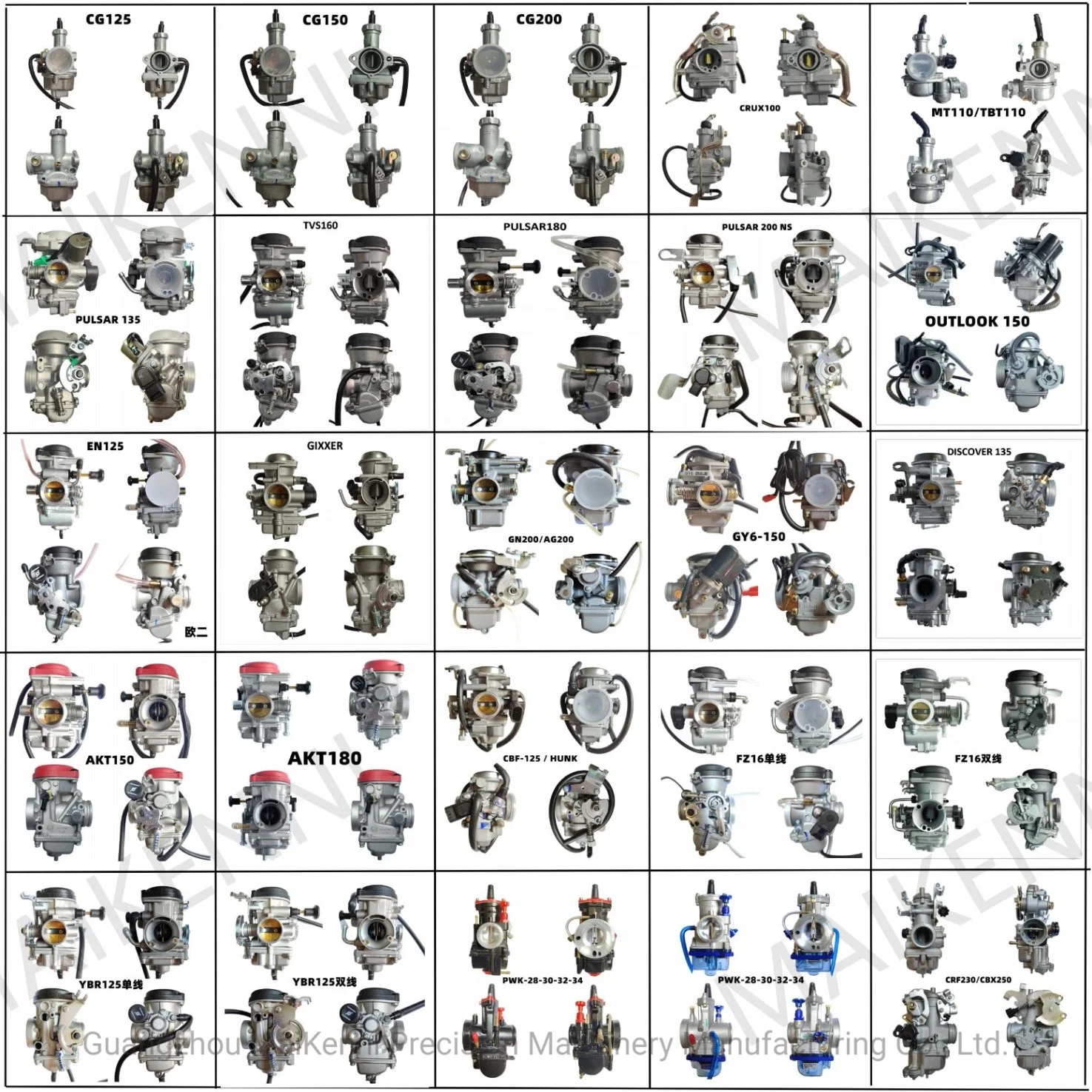 Мотоцикл детали двигателя для карбюратора БМ150 Китая производство
