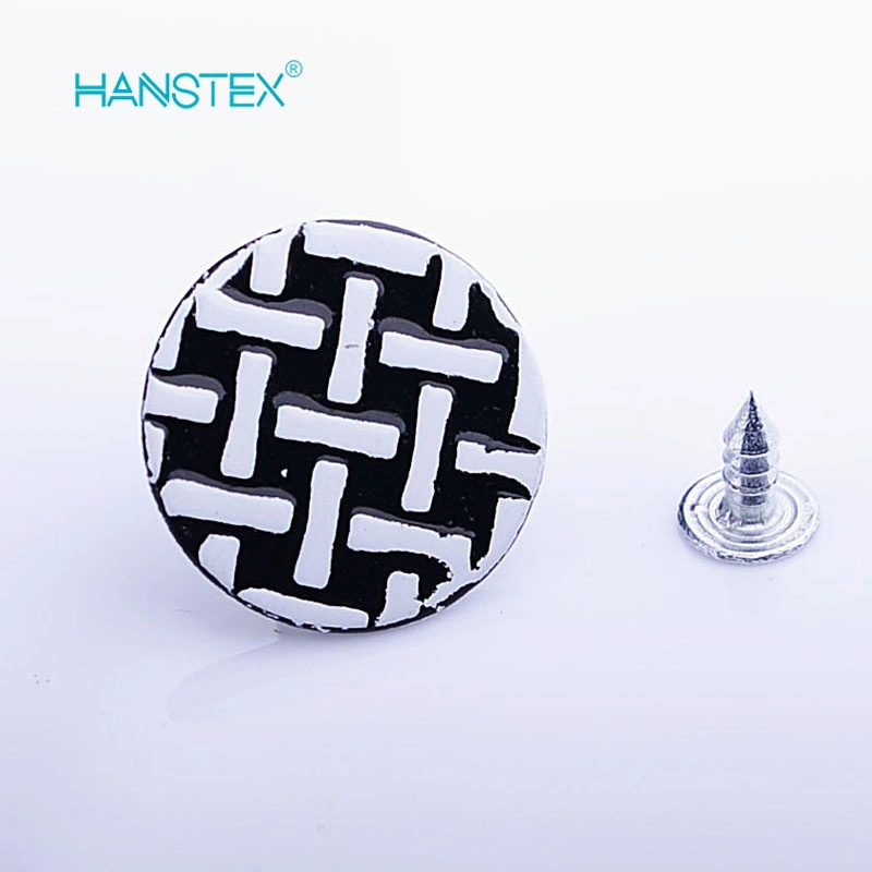 Hans Manufacturer OEM New Style Zinc Alloy Jeans Button